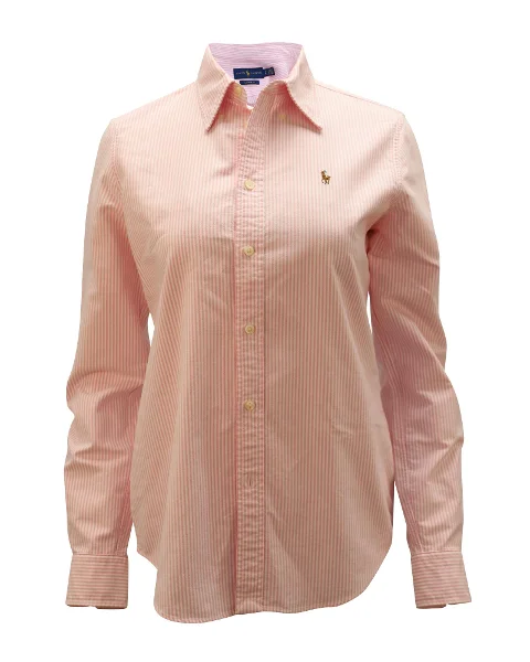 Pink Cotton Ralph Lauren Shirt