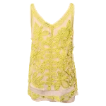 Yellow Silk Dries Van Noten Top