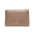 Beige Leather Gucci Marmont