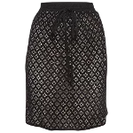 Black Fabric Chloé Skirt