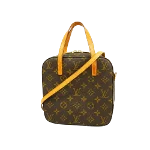 Brown Fabric Louis Vuitton Spontini