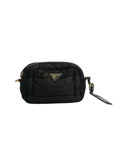 Black Nylon Prada Crossbody Bag