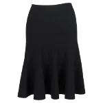 Black Fabric Alaïa Skirt