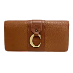 Brown Leather Chloé Wallet