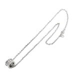 Silver White Gold Bvlgari Necklace