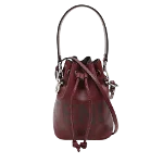 Burgundy Leather Fendi Mon Tresor