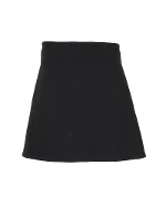 Black Wool Bottega Veneta Skirt
