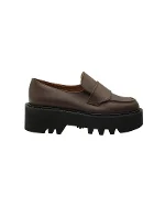 Brown Leather ATP Atelier Flat