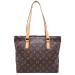 Brown Canvas Louis Vuitton Cabas