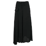 Black Wool Yohji Yamamoto Pants