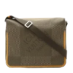 Brown Canvas Louis Vuitton Messenger