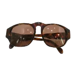 Brown Plastic Chanel Sunglasses