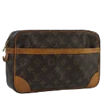 Brown Canvas Louis Vuitton Compiegne