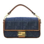 Blue Denim Fendi Baguette