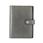 Grey Leather Louis Vuitton Agenda