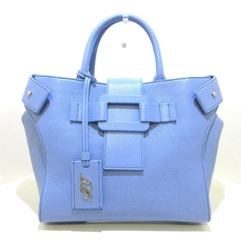 Blue Leather Roger Vivier Handbag