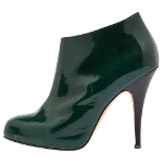 Green Leather Giuseppe Zanotti Boots
