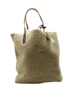 Beige Suede Marni Tote