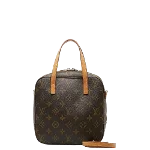 Brown Canvas Louis Vuitton Spontini