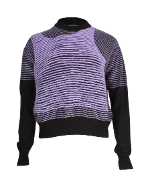 Purple Cotton Maison Margiela Sweater