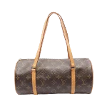 Brown Leather Louis Vuitton Papillon