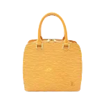 Yellow Leather Louis Vuitton Pont Neuf