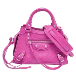 Pink Leather Balenciaga City