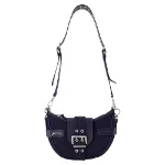 Blue Cotton Ganni Crossbody Bag