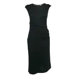 Black Fabric Armani Collezioni Dress