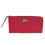 Red Leather Tod's Wallet