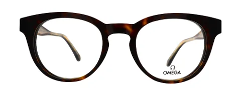 Brown Plastic Omega Sunglasses