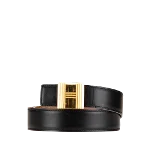 Black Leather Hermès Belt