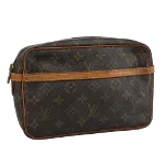 Brown Canvas Louis Vuitton Compiegne