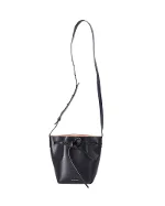 Black Leather Mansur Gavriel Crossbody Bag
