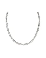 Metallic White Gold Tiffany & Co. Necklace