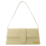 Beige Leather Jacquemus Shoulder Bag