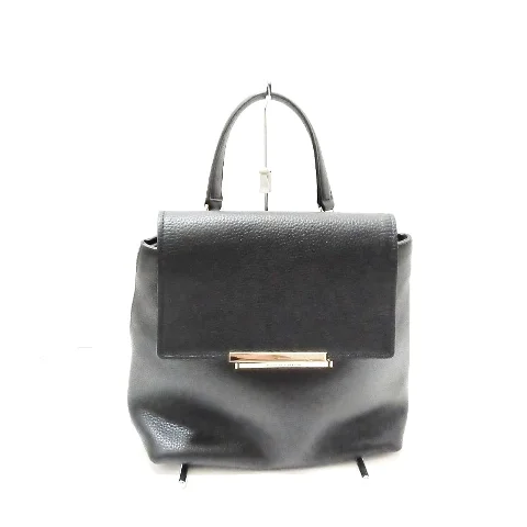 Black Leather Kate Spade Backpack