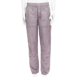 Purple Nylon Stone Island Pants