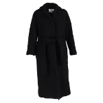 Black Wool Ganni Coat