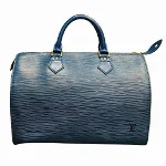 Blue Leather Louis Vuitton Handbag