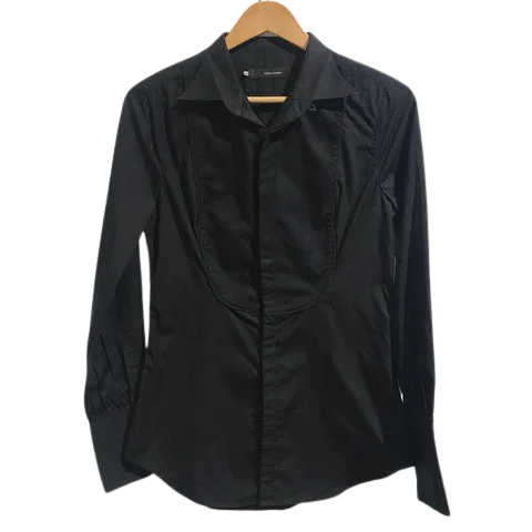 Black Fabric Dsquared2 Shirt