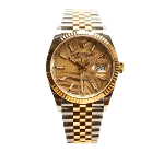 Gold Stainless Steel Rolex Watch