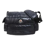 Navy Fabric Moncler Shoulder Bag