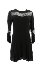 Black Viscose IRO Dress