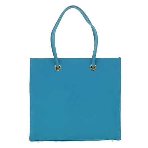 Blue Fabric Saint Laurent Handbag