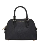 Black Canvas Michael Kors Handbag