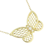 Metallic Metal Van Cleef & Arpels Necklace