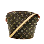 Brown Canvas Louis Vuitton Drouot