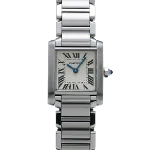 White Stainless Steel Cartier Watch