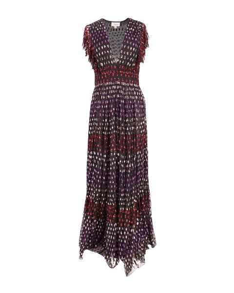 Multicolor Nylon Temperley London Dress